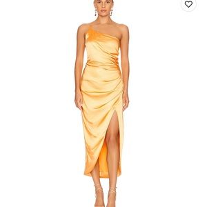 Size S Elliatt Isabelle Dress in Mango